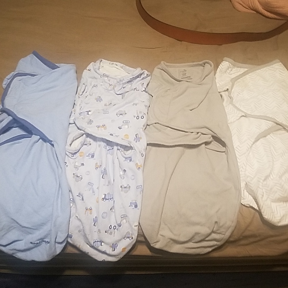 4 GUC Summer infant swaddles